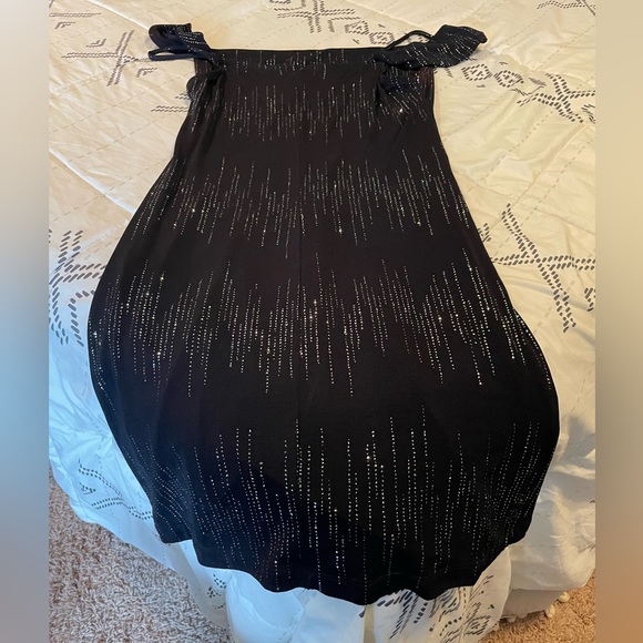 Vintage‎ little black dress by Carabella size small retro Whimsigoth - Picture 2 of 8